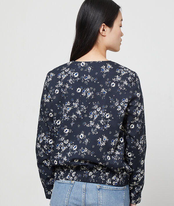 Chaqueta estampado floral Chaqueta estampado floral