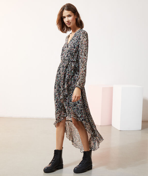 Vestido vaporoso estampado floral Vestido vaporoso estampado floral