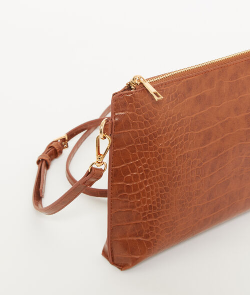 Bolso bandolera efecto cocodrilo Bolso bandolera efecto cocodrilo
