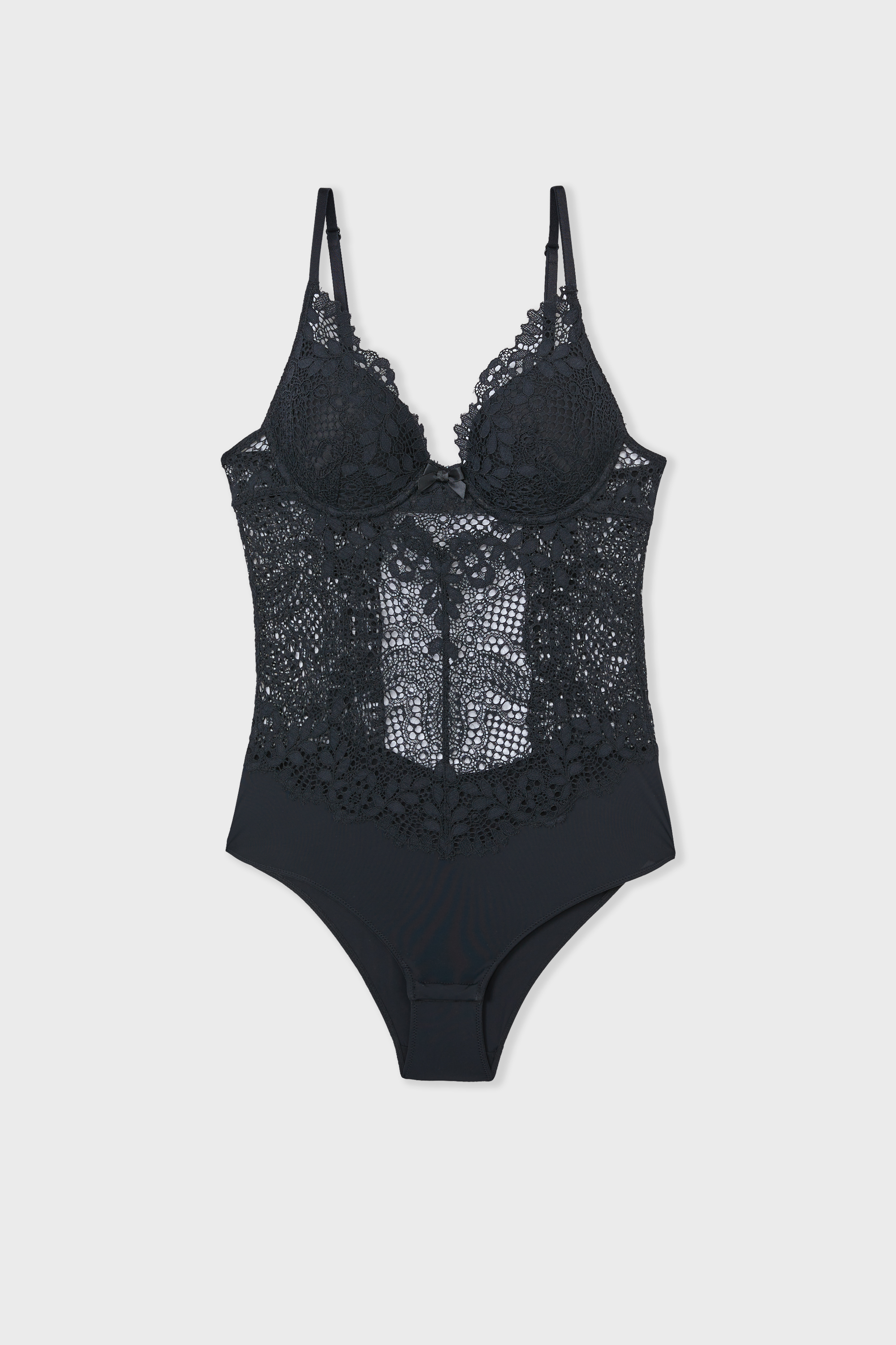 Body de encaje con espalda descubierta SUCCESS NOIR ETAM