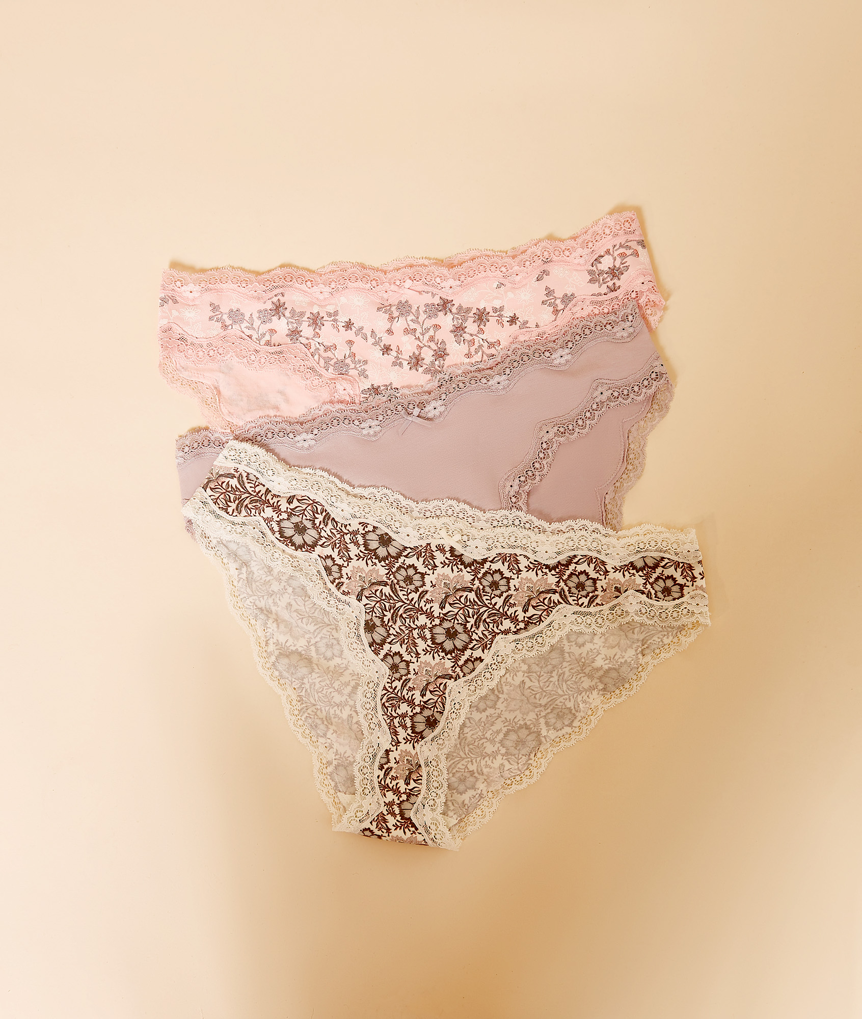 Bragas Sin Costuras Para Dama Braguitas De Encaje Cintura Alta Sin