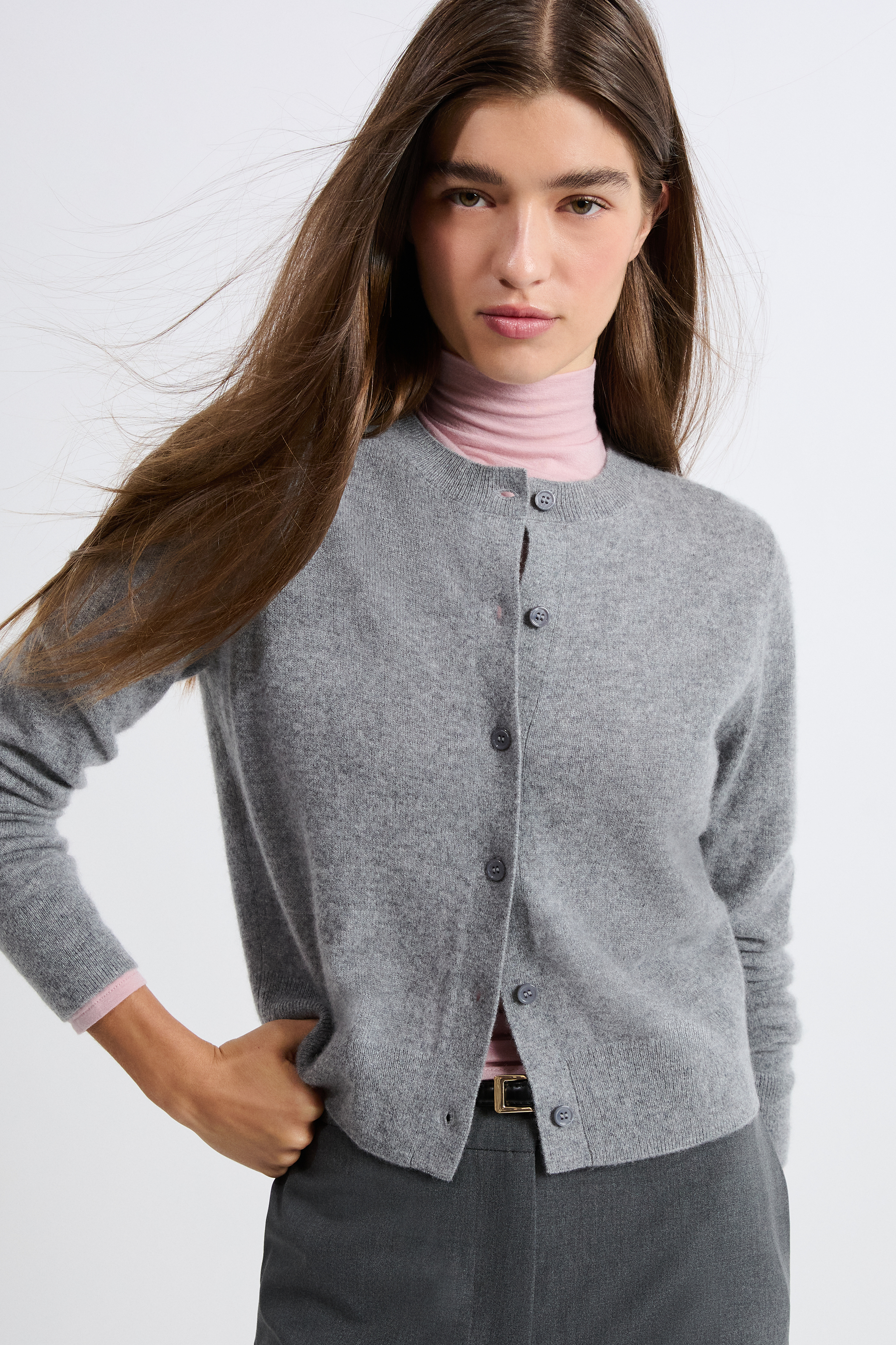 【正規品】BIBIY 25AW TRACK CARDIGAN グレー 655598902_b.jpg